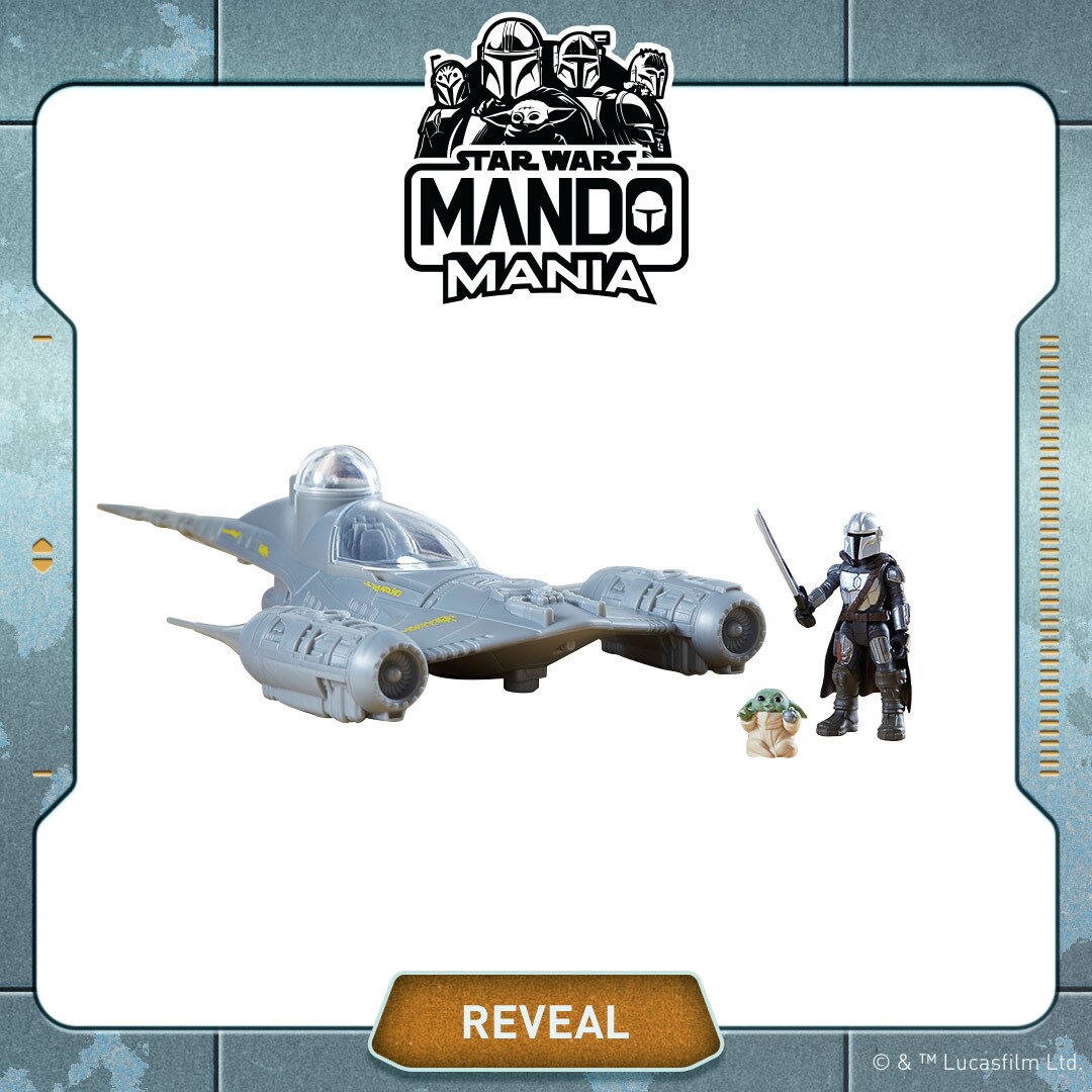 Mando’s N-1 Starfighter Speed Run – Star Wars Mission Fleet by Hasbro