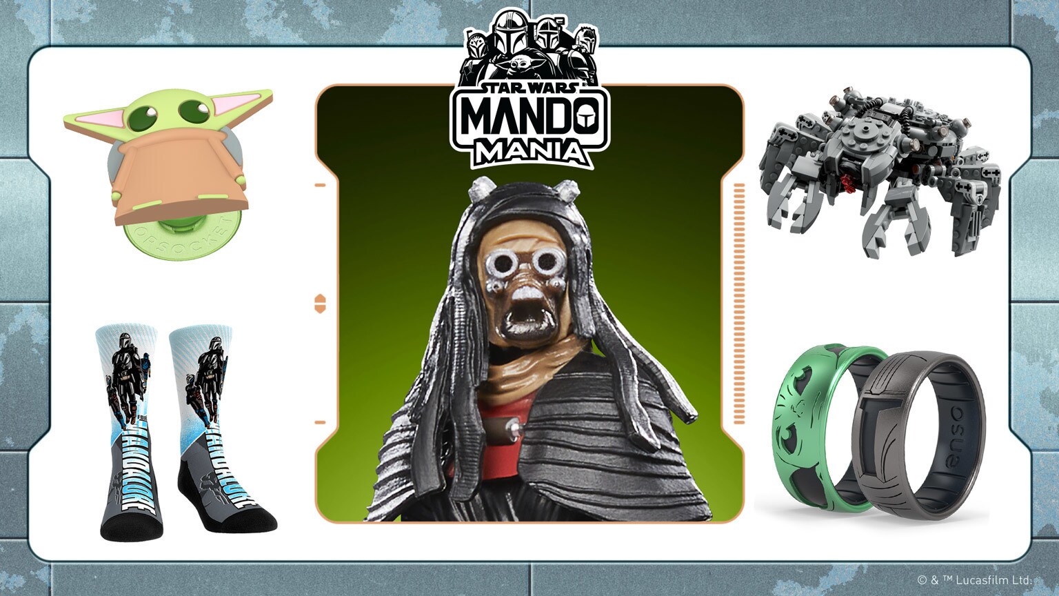 Mando Mania” Kicks Off with New Products and Collectible Highlights