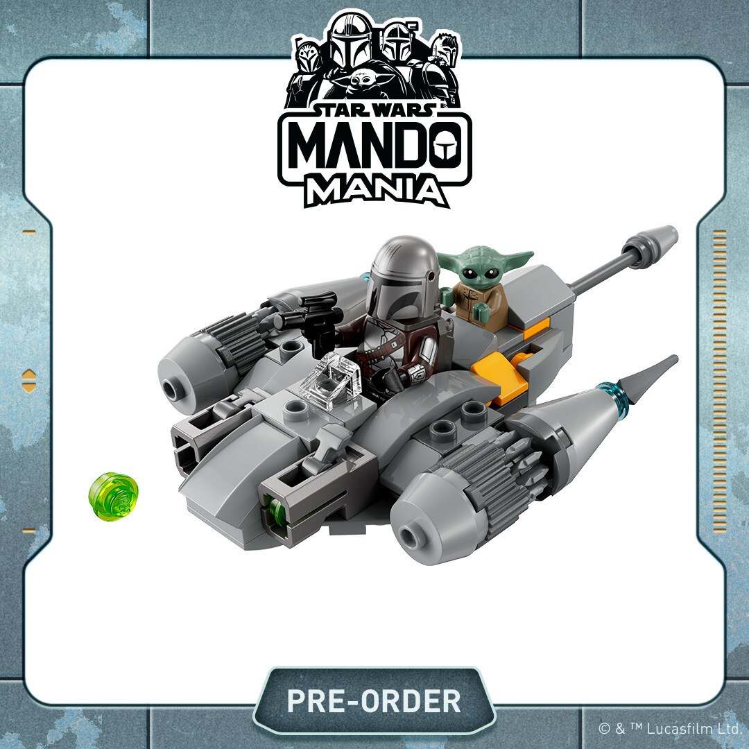 The Mandalorian’s N-1 Starfighter Microfighter by LEGO