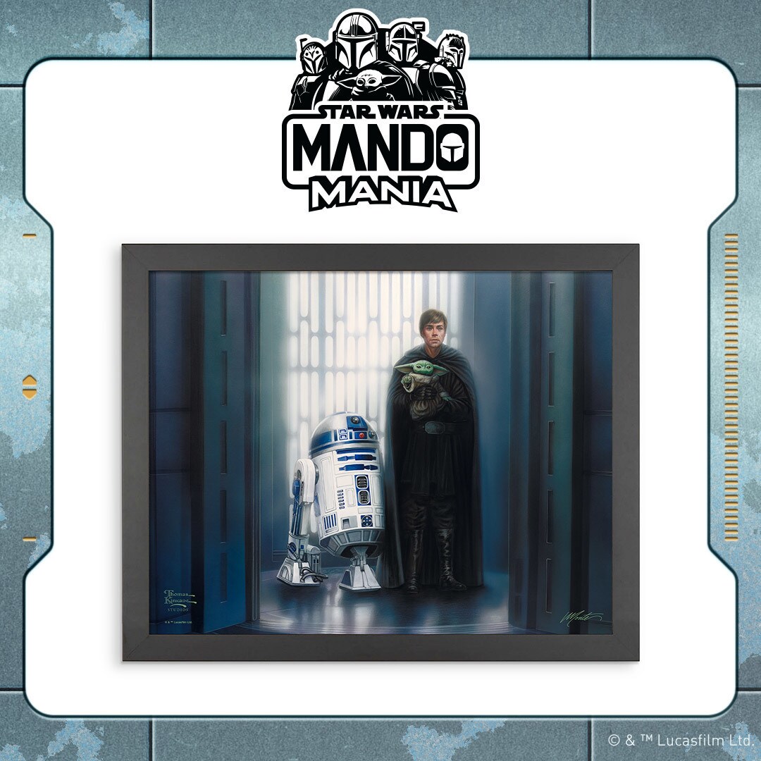 The Mandalorian – “In Good Hands” by Thomas Kinkade Studios