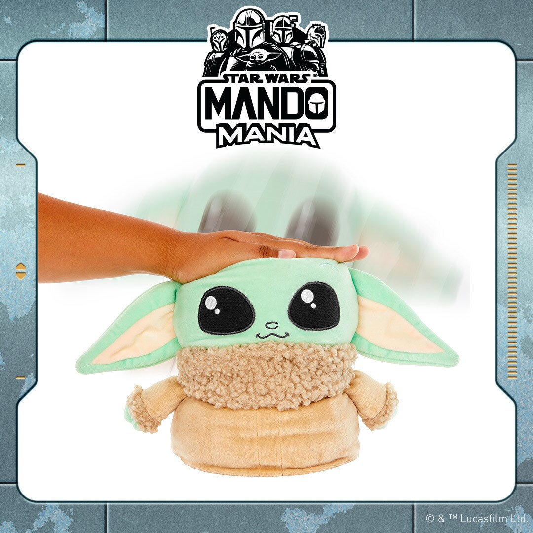 Star Wars Jumping Grogu Feature Plush by Mattel