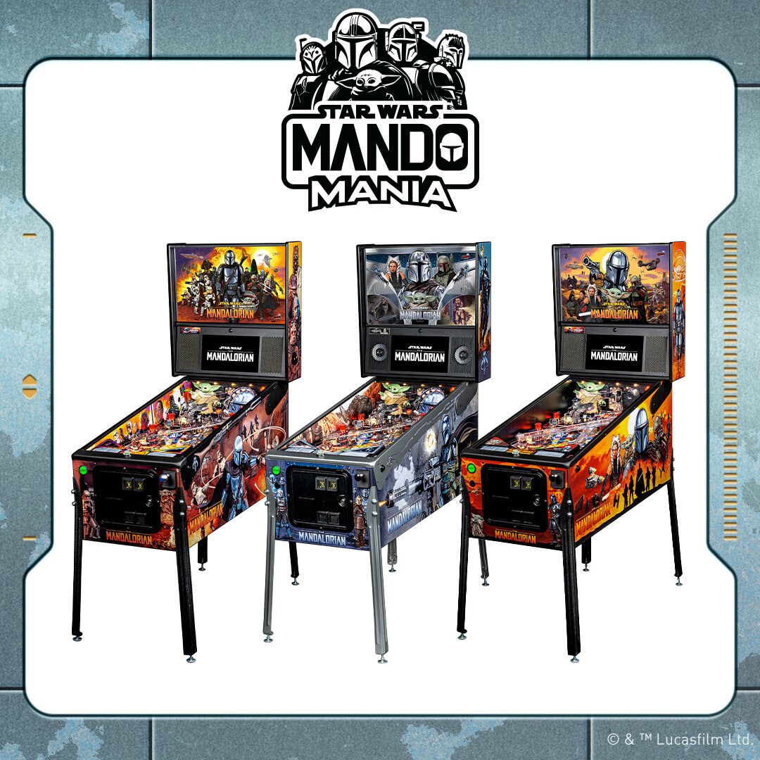 The Mandalorian Pinball Machine by Stern Pinball