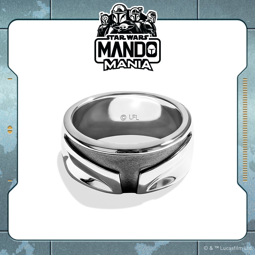 The Mandalorian Mens Ring by Star Wars Fine Jewelry