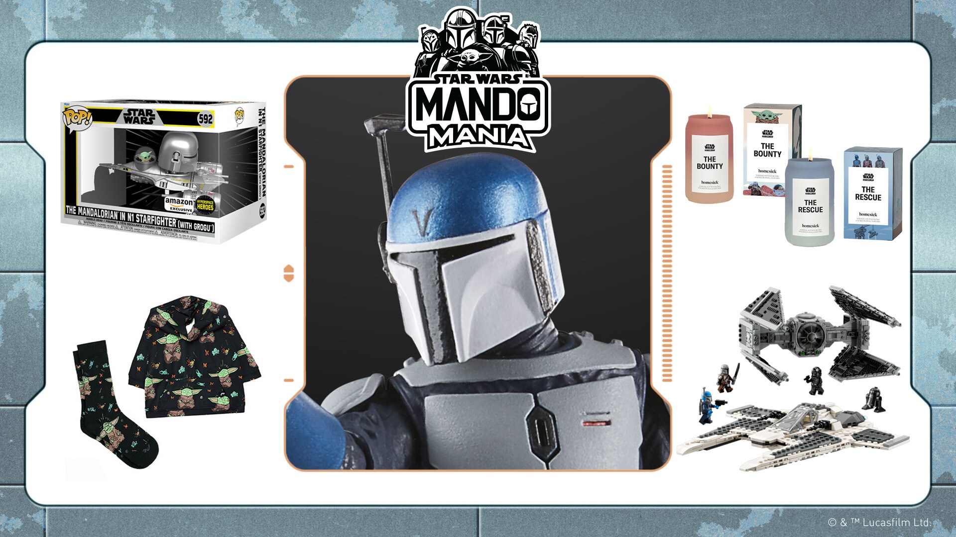 Mando Mania” Kicks Off with New Products and Collectible Highlights