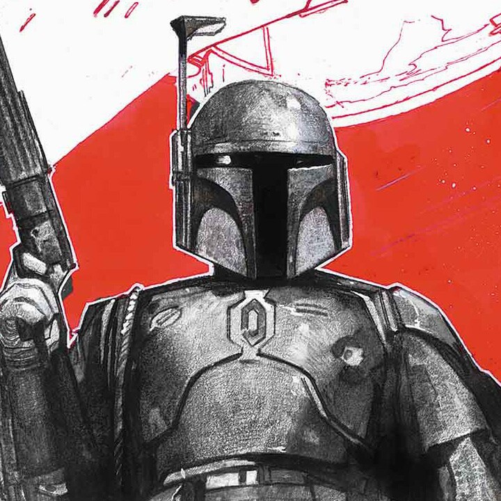 Put a Bounty on Marvel's Star Wars: Boba Fett – Black, White & Red