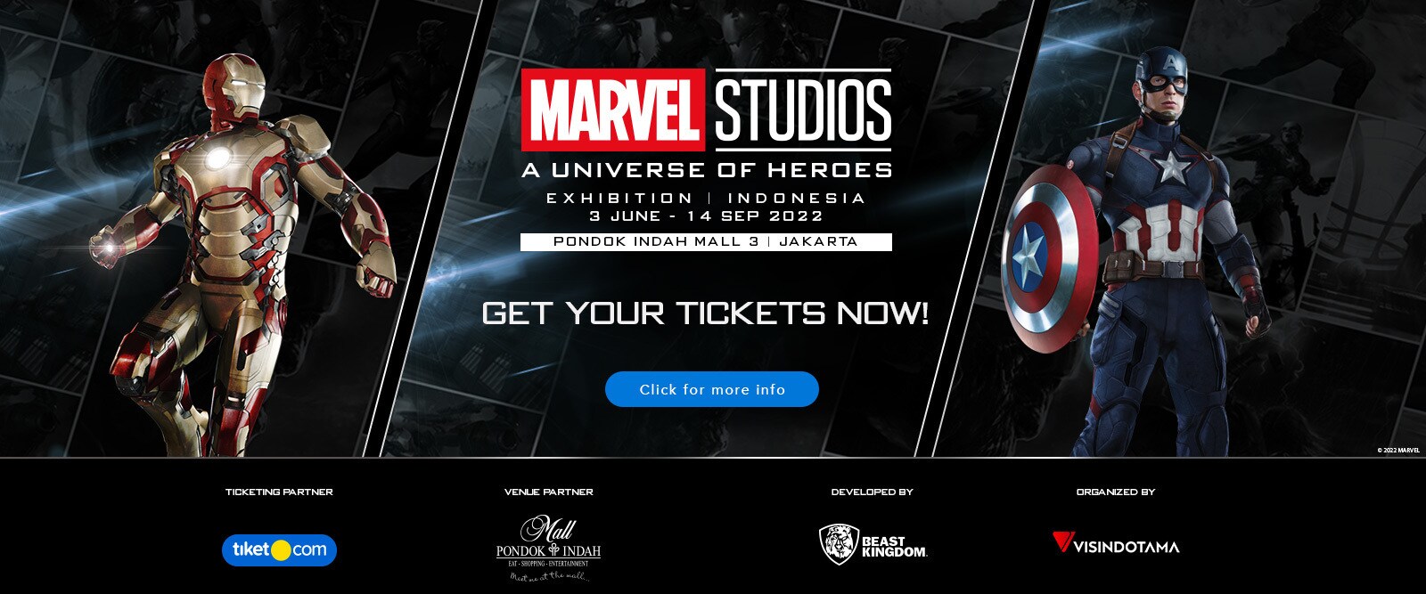 Marvel Exhibition - Featured Content Banner