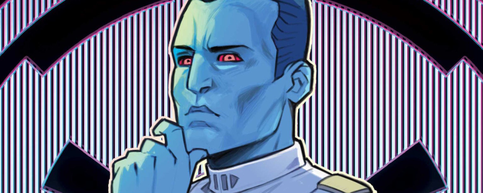 Grand Admiral Thrawn from the cover of Marvel's Star Wars #45