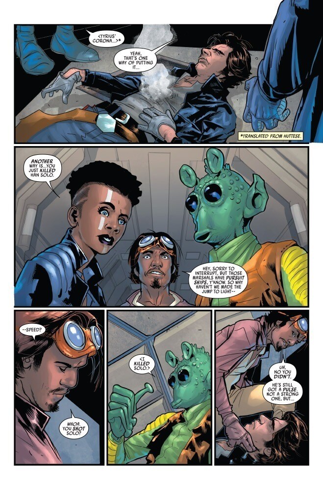 Star Wars Han Solo & Chewbacca 7 Page 1