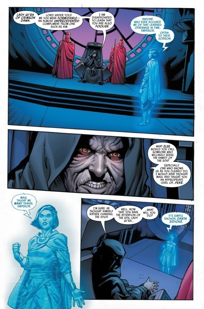 Star Wars Hidden Empire Page 1