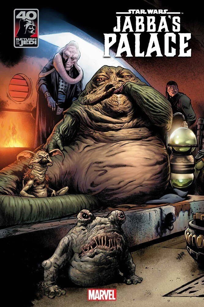 Star Wars Jabbas Palace Connecting Variant Cover