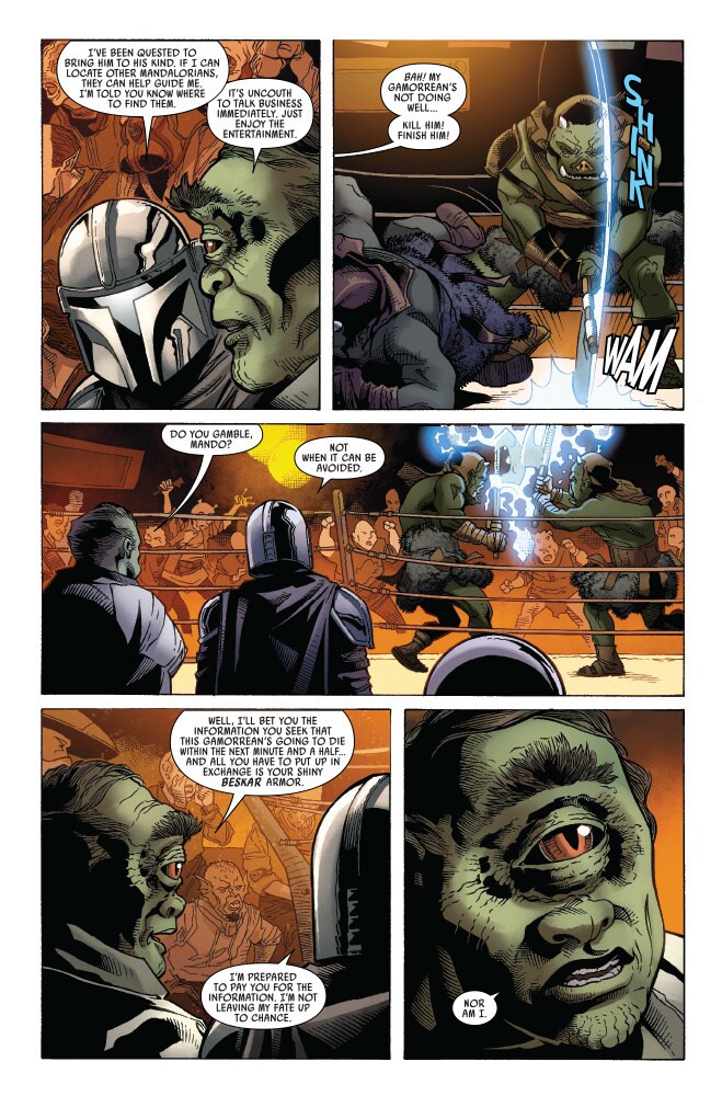 Marvel’s Star Wars: The Mandalorian – Season 2 #1 preview 3