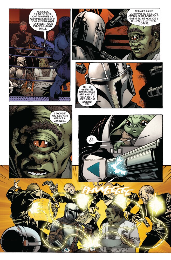 Marvel’s Star Wars: The Mandalorian – Season 2 #1 preview 5