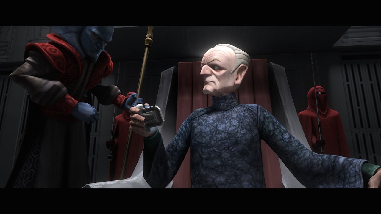 When Ahsoka Tano was put on trial for sedition against the Jedi and the Republic, Amedda presided...
