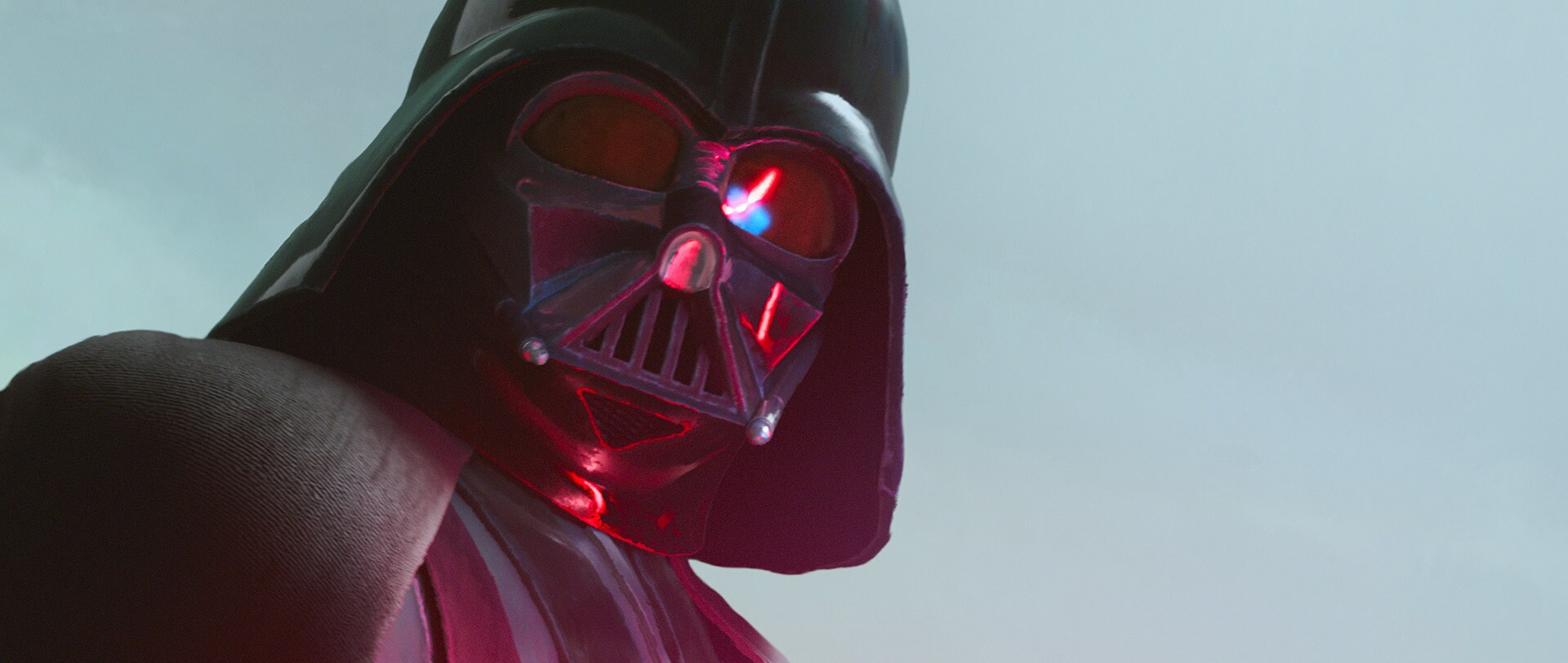 Darth Vader arriving in the final battle on Janix.