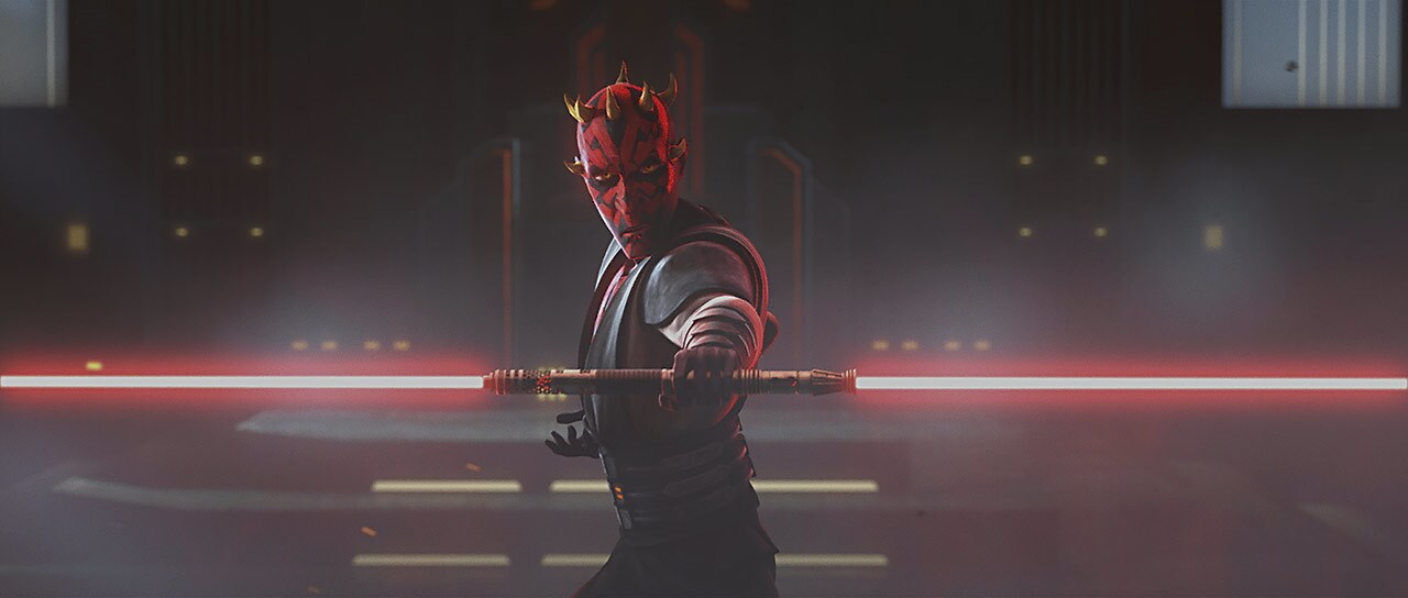 Darth Maul in the throne room 