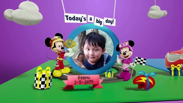 Disney junior birthday book indonesia