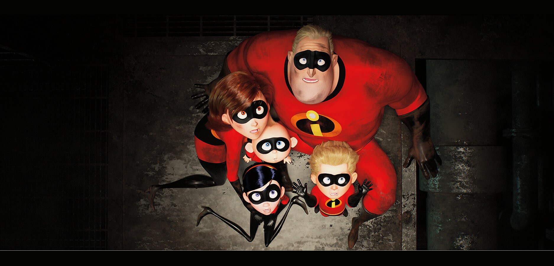 The Incredibles family faces danger