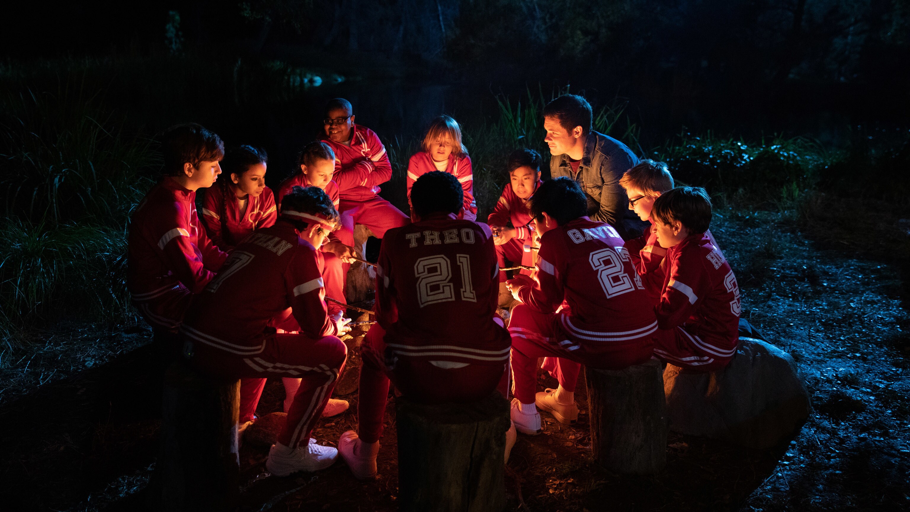 Adam Devine as Andy in Disney’s MAGIC CAMP. Photo by Justina Mintz. © 2020 Disney Enterprises, Inc. All Rights Reserved. 