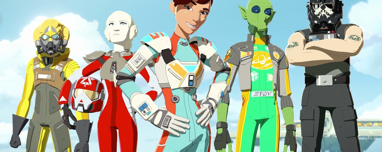 Meet the Aces in a New Star Wars Resistance Featurette