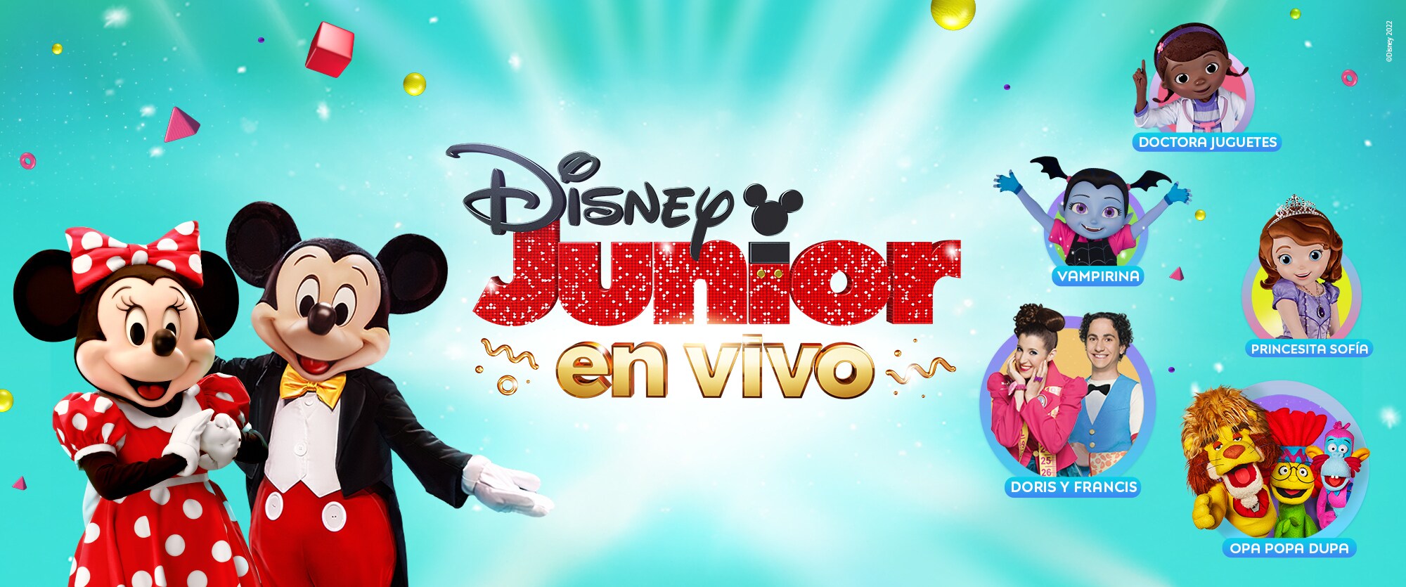 Disney Junior México - Landing Espectaculos