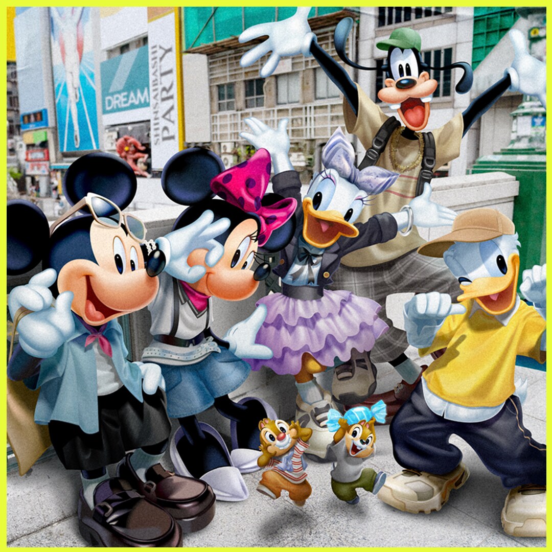 Mickey & FRIENDS with YOU @ SHINSAIBASHI｜ミッキーアンドフレンズ