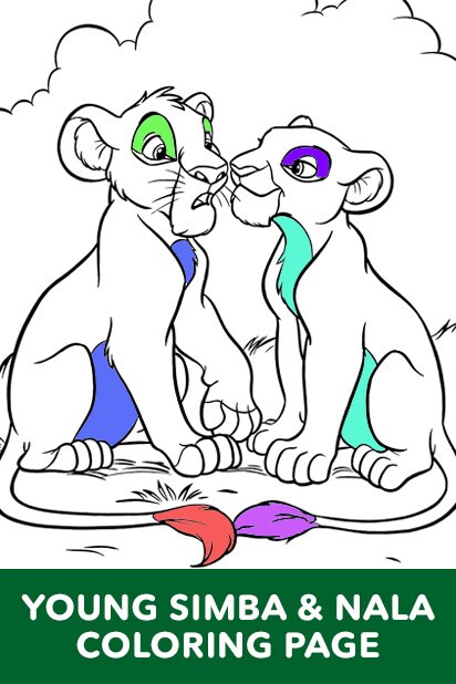 The Lion King Coloring Pages Disney Lol