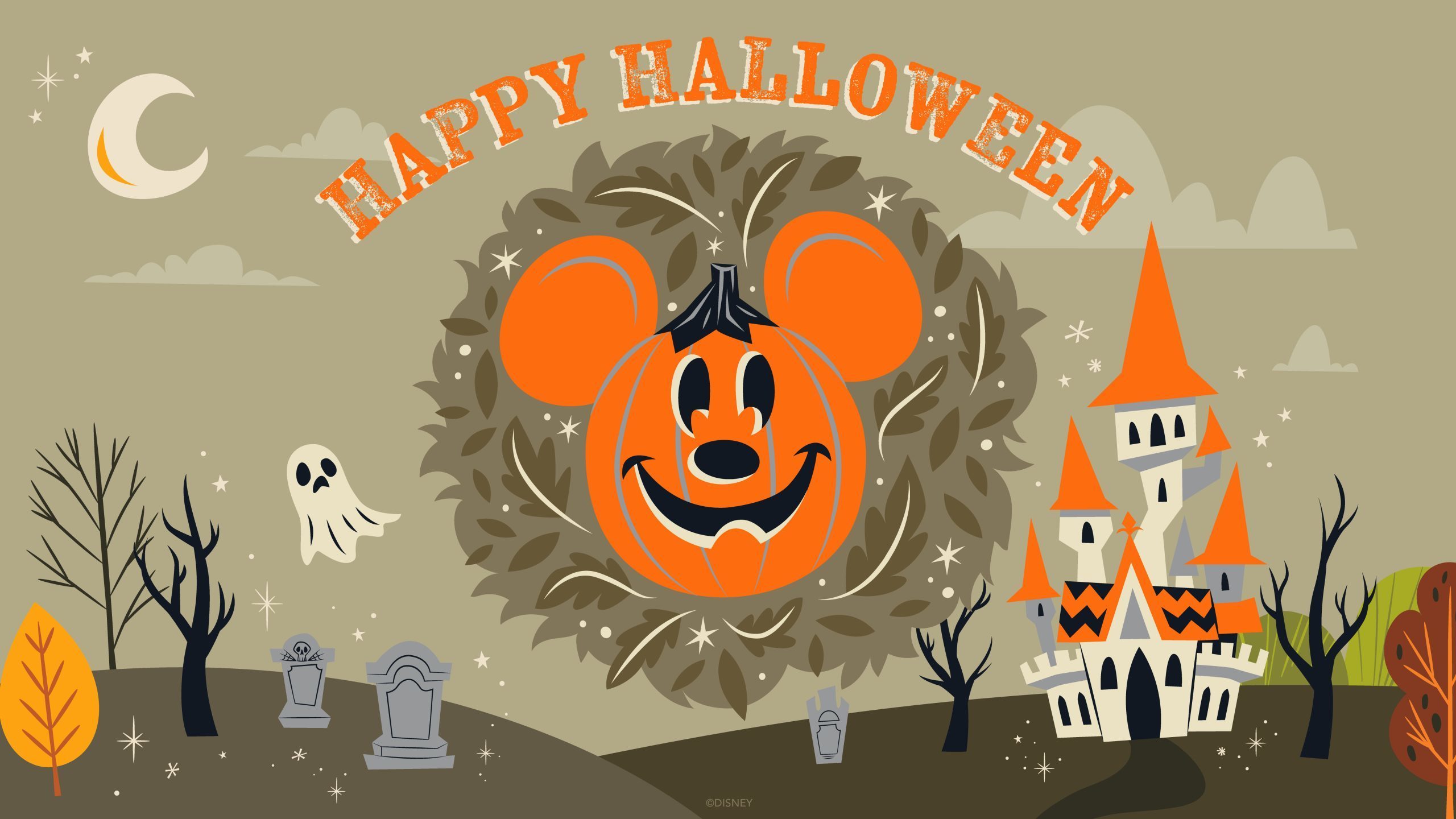 Download Disney Halloween Wallpapers from the Disney Parks Blog