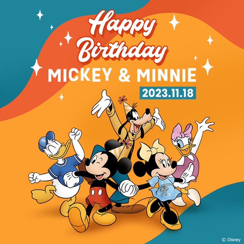 フラッフィープラッシー 11月18日 誕生日バースデー ディズニー