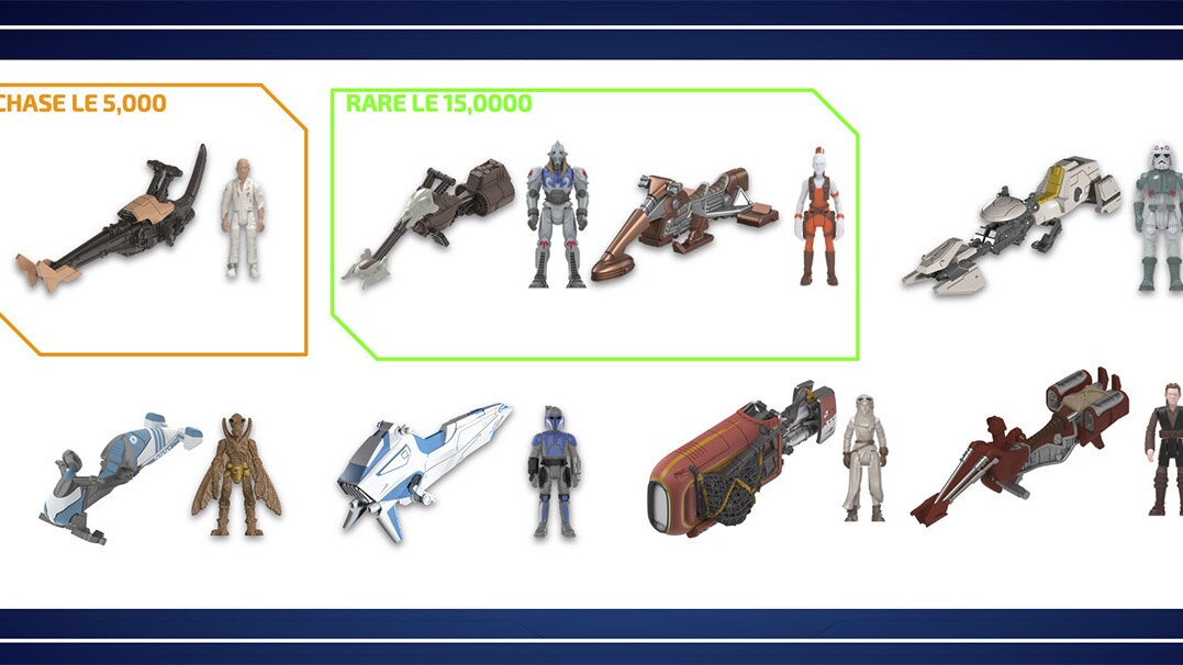 Star Wars Micro Galaxy Squadron Scout Class Mystery Packs - Series V