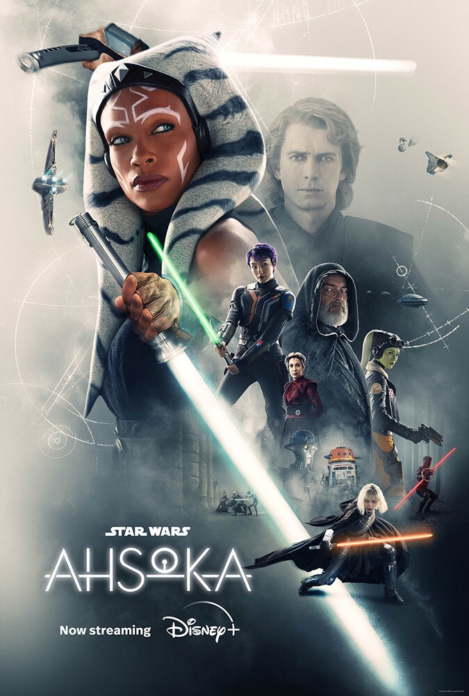 Ahsoka poster for Disney+