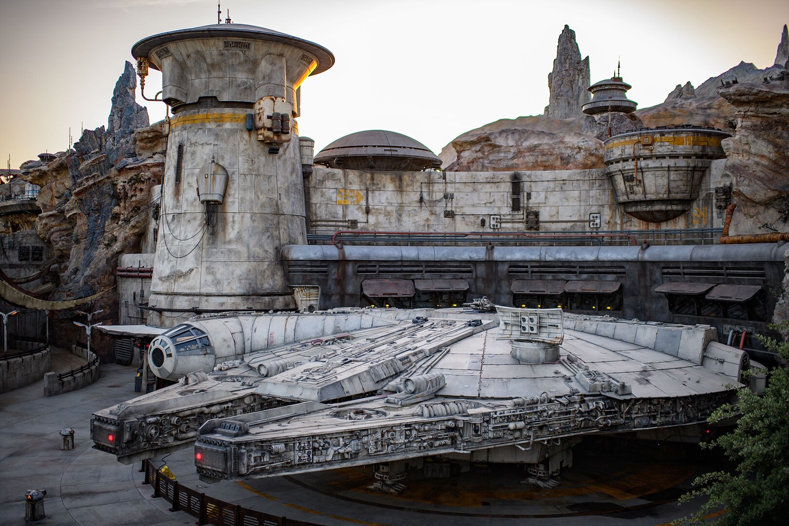 The Millennium Falcon: Smugglers Run at Star Wars: Galaxy's Edge.