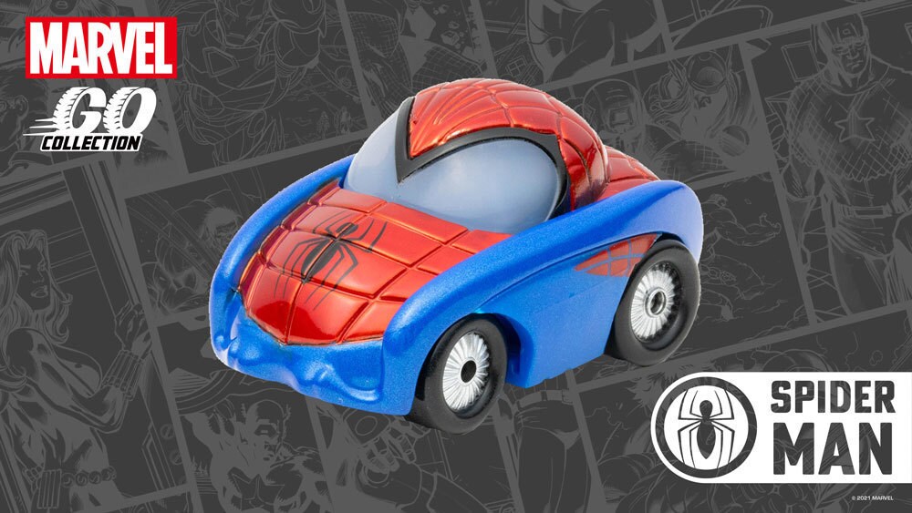 Mini Spider-Man Racing Car - MARVEL GO Collection