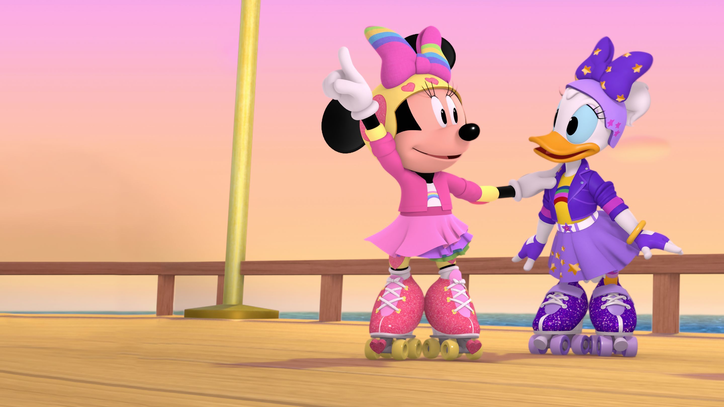 Minnie y la Pata Daisy prometen las mejores fiestas en la serie exclusiva de Disney+