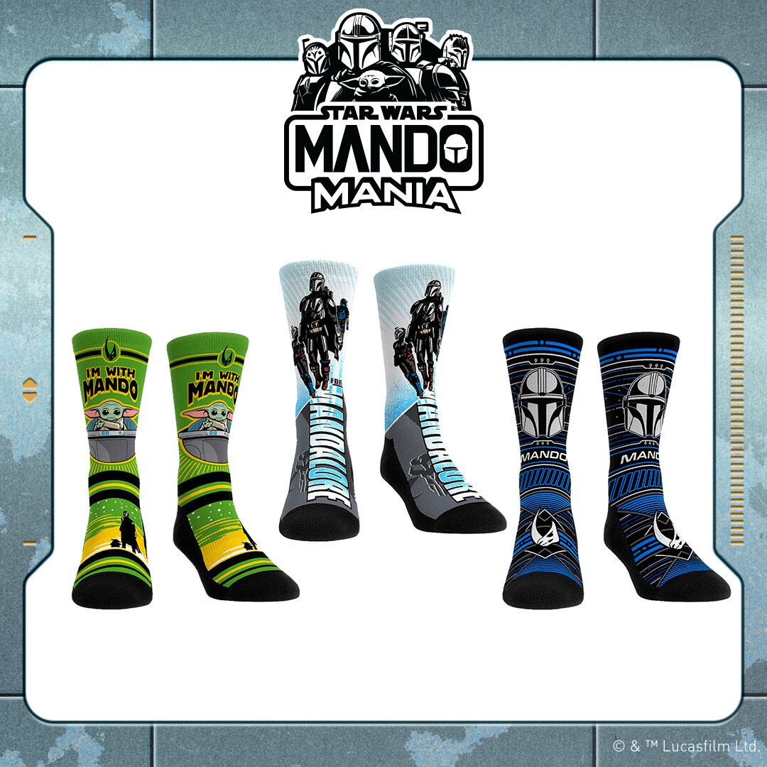 The Mandalorian Socks by Rock ‘Em Socks