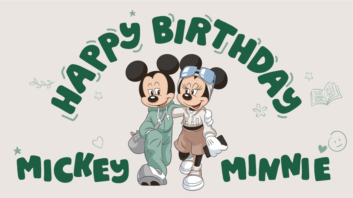 HAPPY BIRTHDAY ミッキー＆ミニー