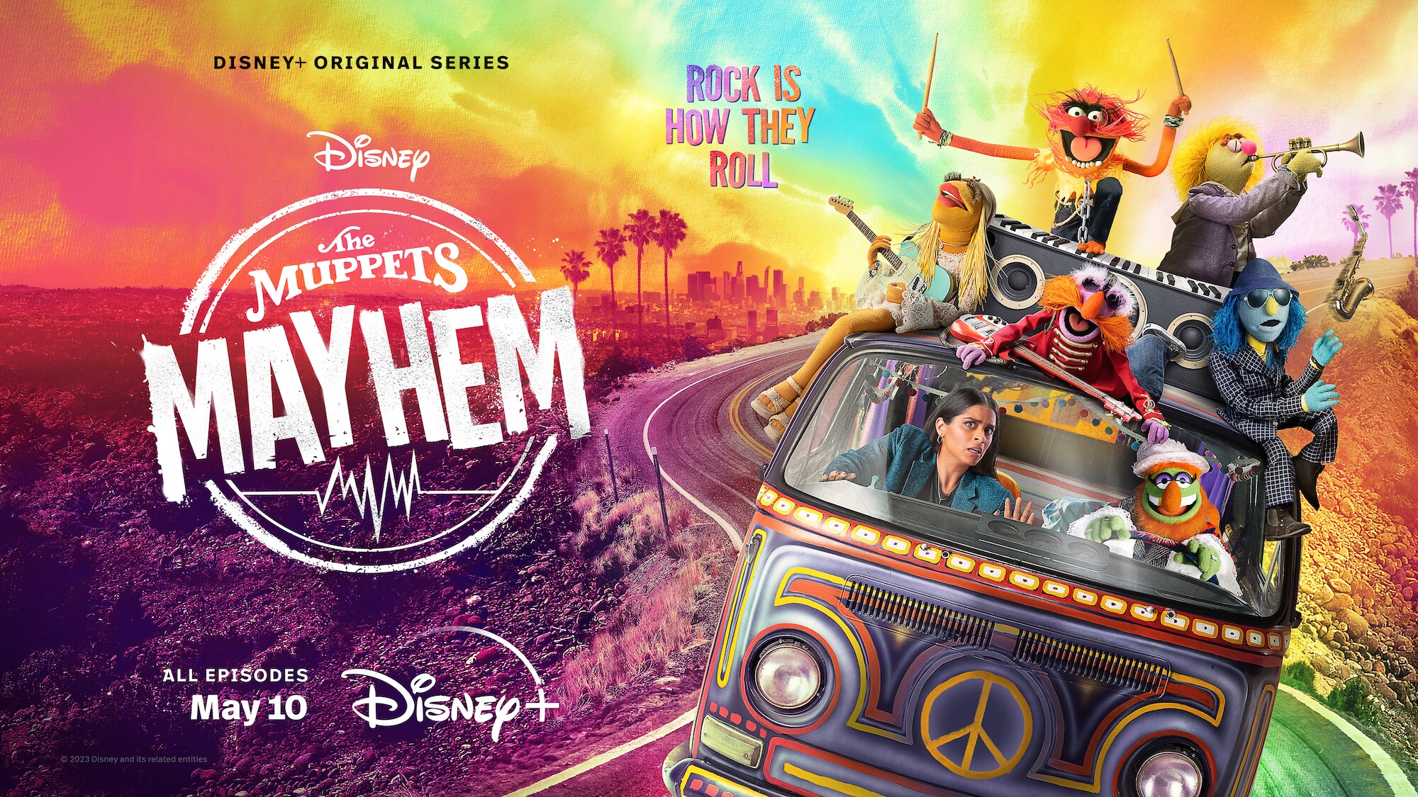 The Muppets Mayhem Key Art - Horizontal