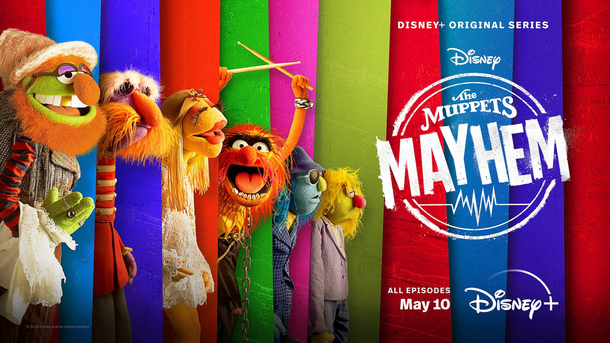 The Muppets Mayhem Key Art - Horizontal
