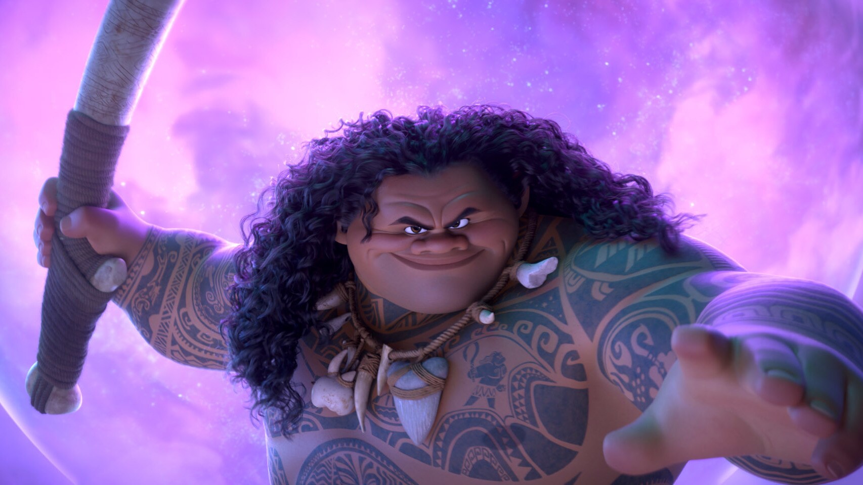 MAUI IS BACK – Walt Disney Animation Studios’ all-new feature film “Moana 2” reunites Moana with Maui (voice of Dwayne Johnson) three years later for an expansive new voyage to the far seas of Oceania. Directed by David Derrick Jr., Jason Hand and Dana Ledoux Miller, and produced by Christina Chen and Yvett Merino, “Moana 2” features music by Grammy® winners Abigail Barlow and Emily Bear, Grammy nominee Opetaia Foa‘i, and three-time Grammy winner Mark Mancina. © 2024 Disney Enterprises, Inc. All Rights Reserved.