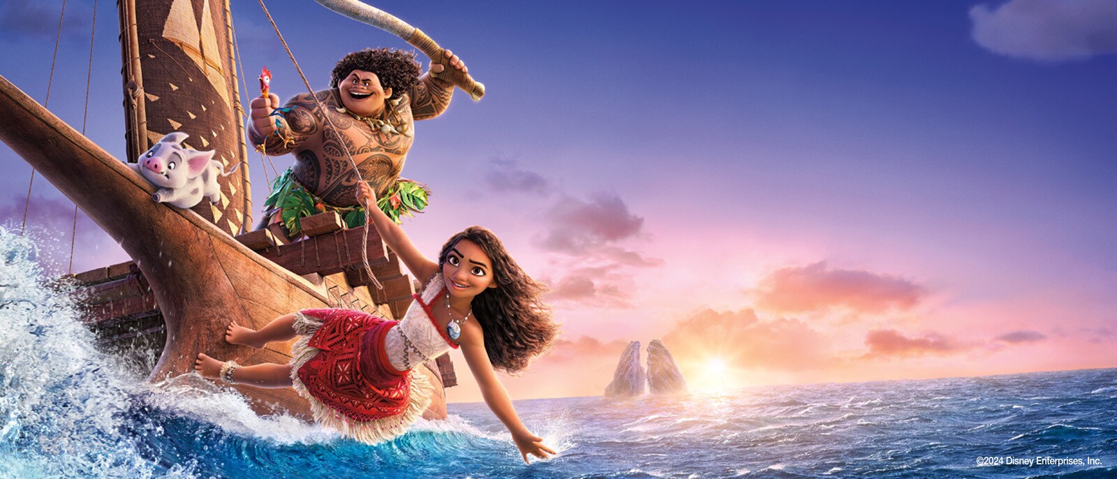 Moana 2 - Featured Content Banner