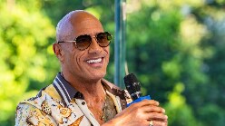 DWAYNE JOHNSON REÚNE IMPRENSA NA CASA DE SANTA TERESA EM COLETIVA DO LIVE-ACTION DE MOANA