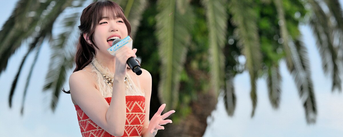 映画『モアナと伝説の海』モアナ役日本版声優TSUZUMIさん（ME:I）福岡