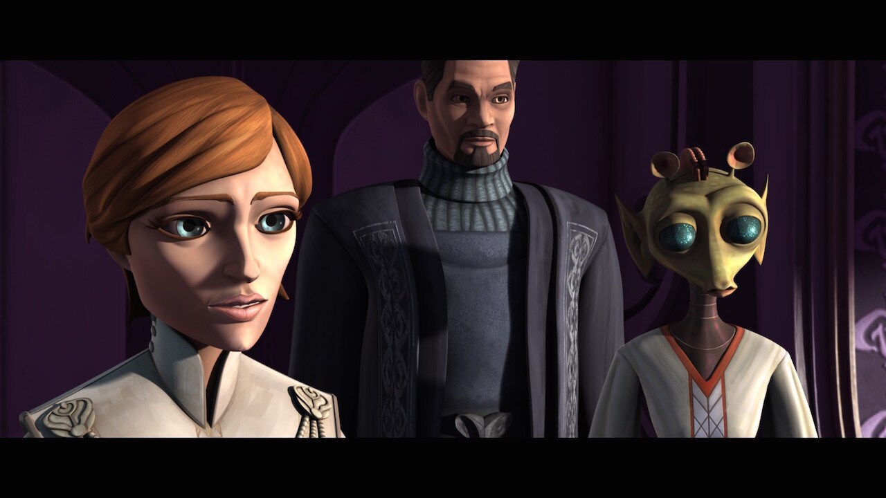 When Padmé insisted on conducting her own investigation into Farr’s death, Mothma reluctantly agr...