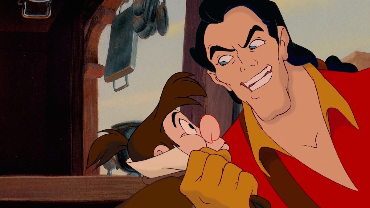 Gaston in "Beauty and the Beast"