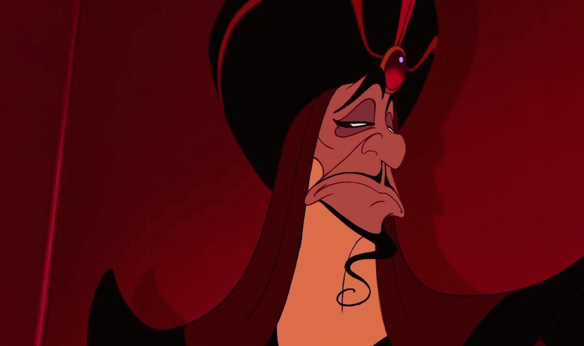 Jafar from the animated movie "Aladdin"