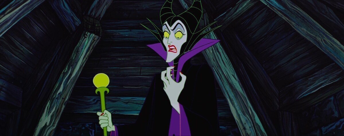Maleficent from the animated movie "Sleeping Beauty"