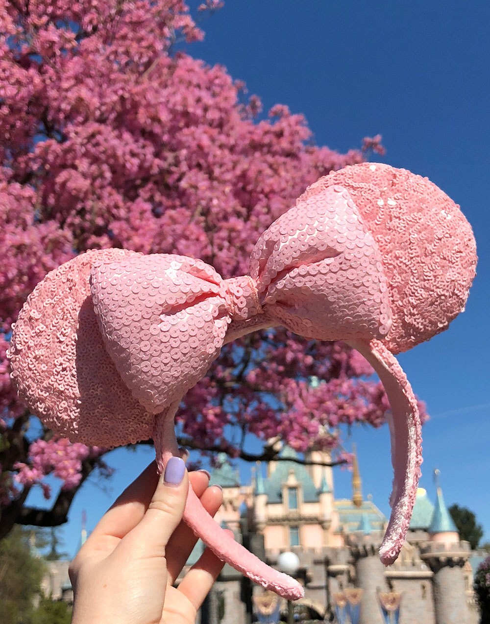 Millennial Pink Minnie Ears