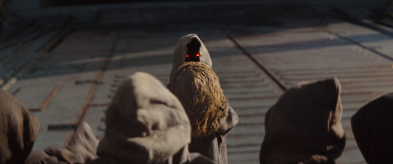 Jawas in The Mandalorian CH 2