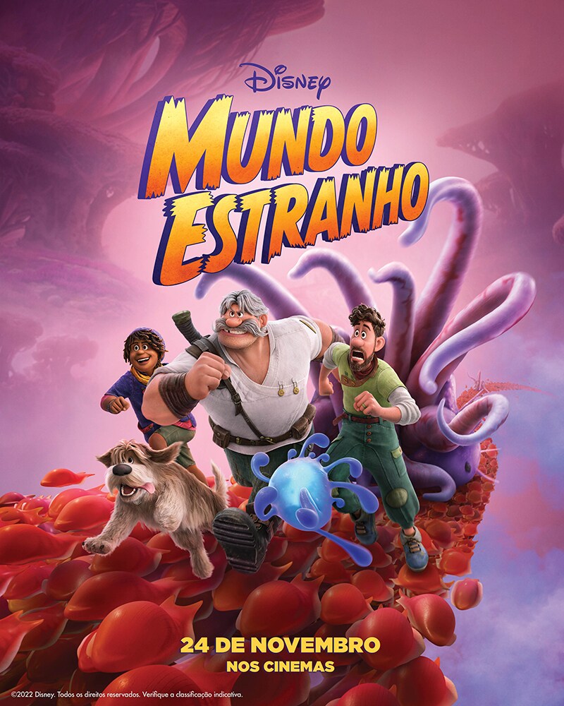 Mundo Estranho': confira trailer e pôster da nova animação da Disney |  Disney Brasil