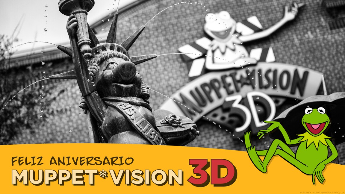 ¡Feliz aniversario para Muppet*Vision 3D en Disney’s Hollywood Studios!
