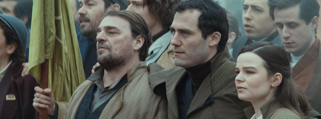 Ghorman citizens gather in protest of the Empire